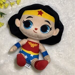 DC Comics Wonder Woman Plush with Red and Blue Outfit